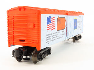 O Gauge 3-Rail Lionel 6-7602 State of Pennsylvania Single Door Box Car #7602