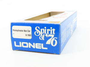 O Gauge 3-Rail Lionel 6-7602 State of Pennsylvania Single Door Box Car #7602