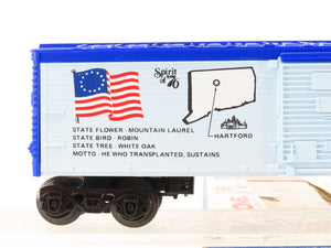 O Gauge 3-Rail Lionel 6-7605 State of Connecticut Single Door Box Car #7605