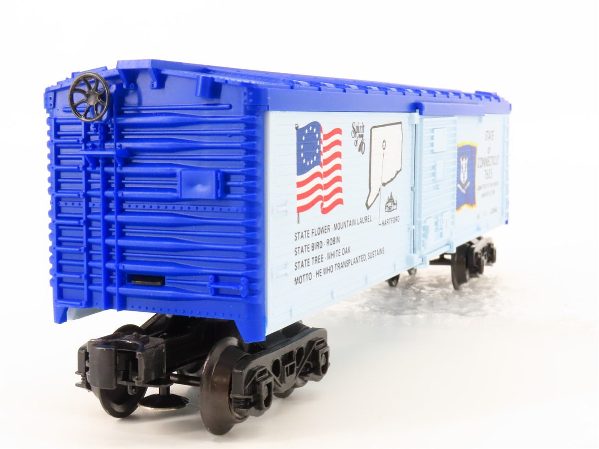 O Gauge 3-Rail Lionel 6-7605 State of Connecticut Single Door Box Car #7605