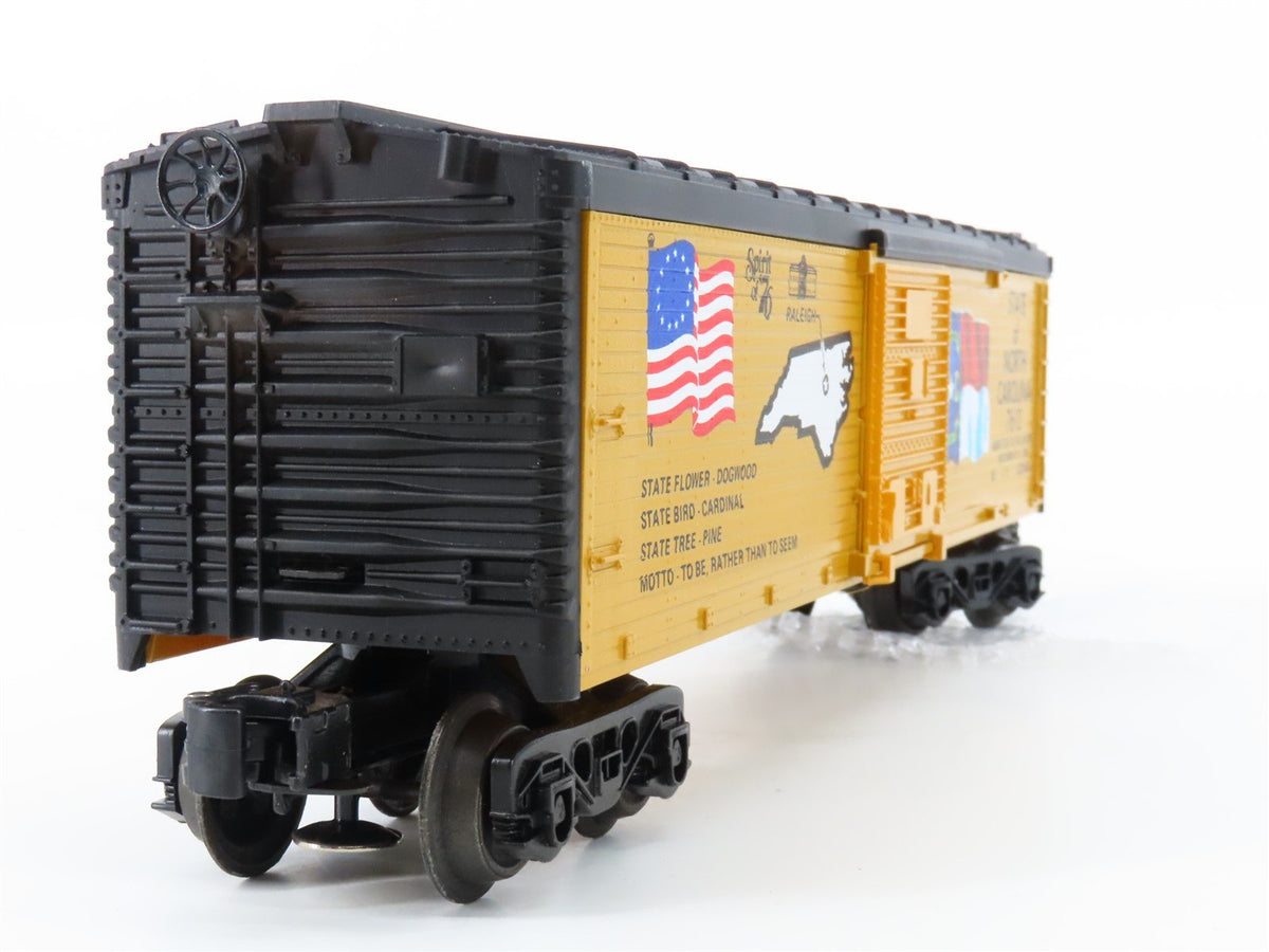 O Gauge 3-Rail Lionel 6-7612 State of North Carolina Single Door Box Car #7612
