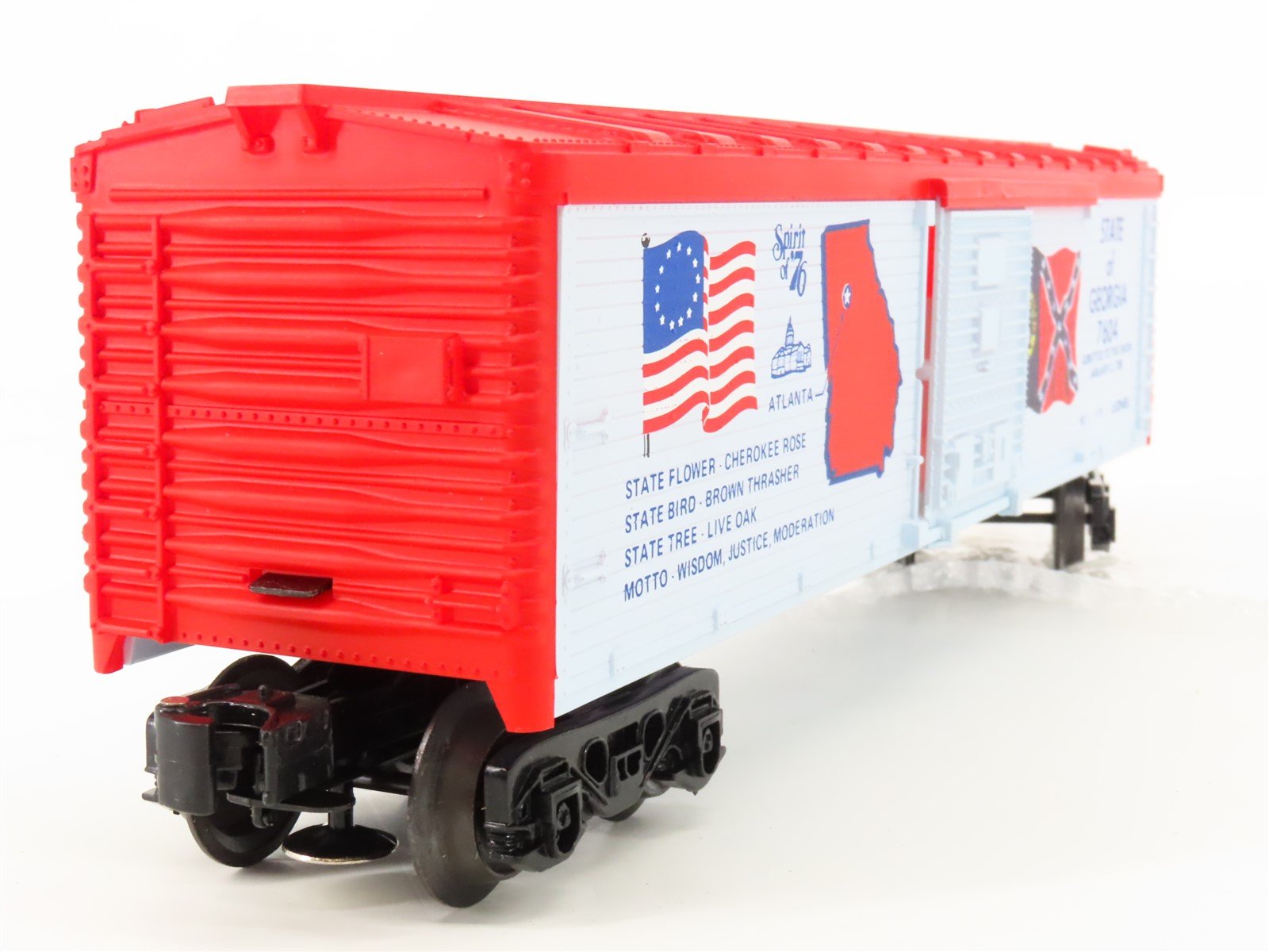 O Gauge 3-Rail Lionel 6-7604 State of Georgia Single Door Box Car #7604