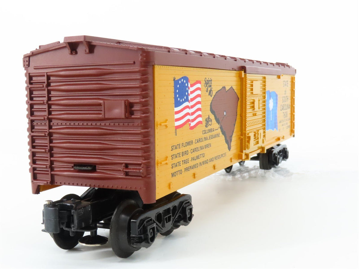 O Gauge 3-Rail Lionel 6-7608 State of South Carolina Single Door Box Car #7608