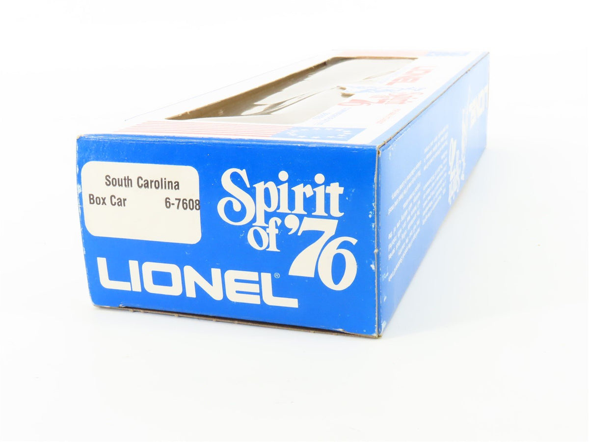 O Gauge 3-Rail Lionel 6-7608 State of South Carolina Single Door Box Car #7608