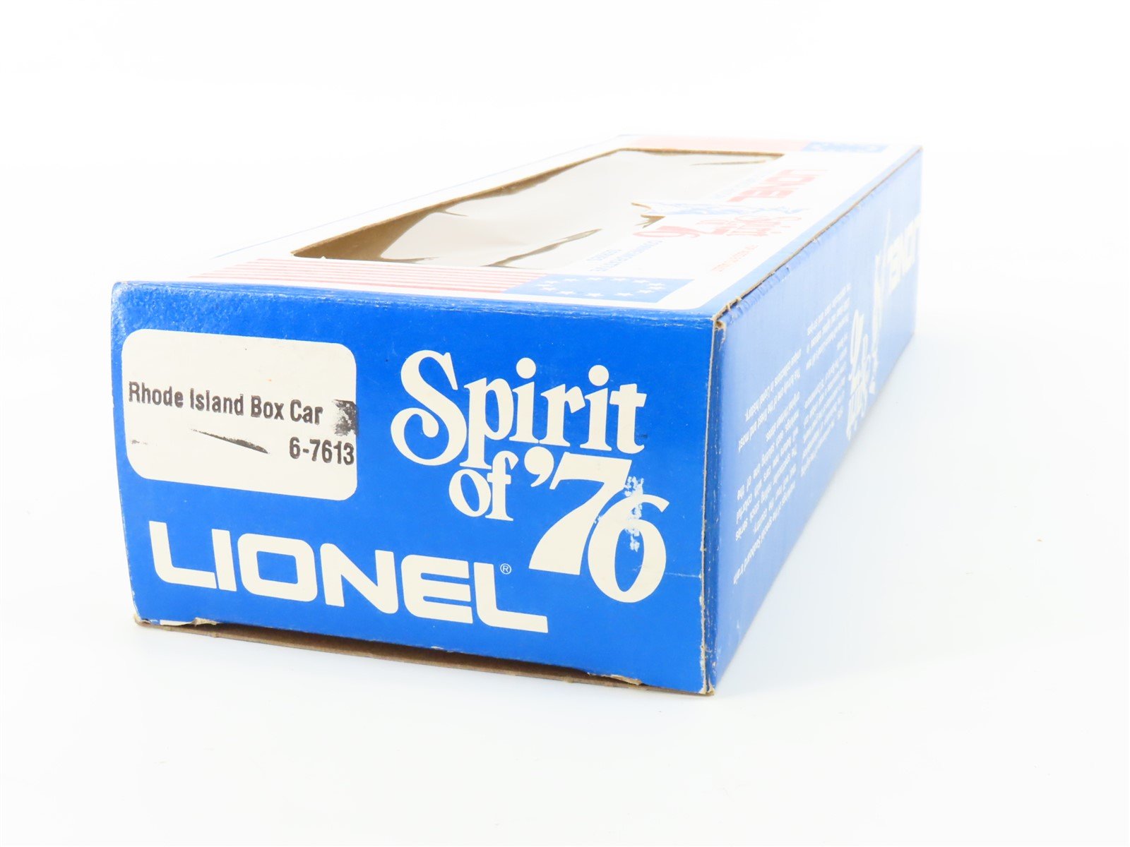 O Gauge 3-Rail Lionel 6-7613 State of Rhode Island Single Door Box Car #7613