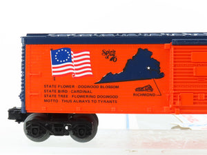O Gauge 3-Rail Lionel 6-7610 State of Virginia Single Door Box Car #7610