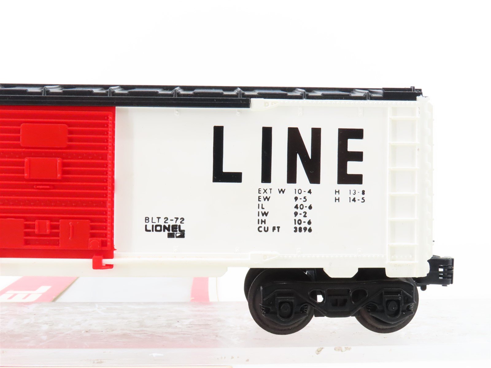 O Gauge 3-Rail Lionel 6-9702 SOO Line Single Door Box Car #9702