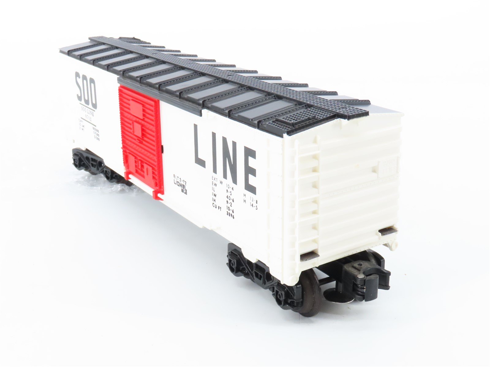 O Gauge 3-Rail Lionel 6-9702 SOO Line Single Door Box Car #9702
