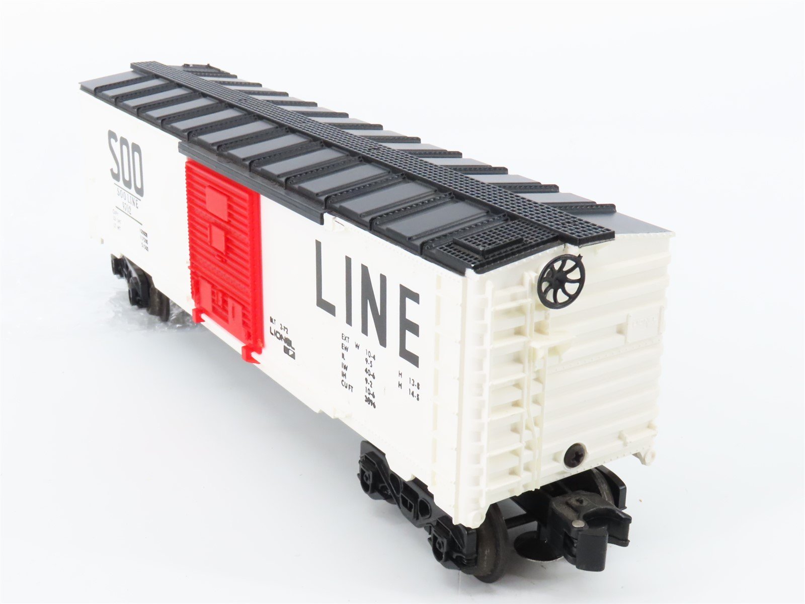 O Gauge 3-Rail Lionel 6-9702 SOO Line Single Door Box Car #9702