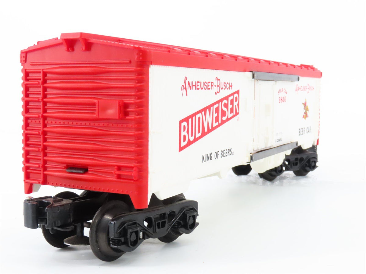 O Gauge 3-Rail Lionel 6-9850 STLRCCo Budweiser Beer Reefer #9850
