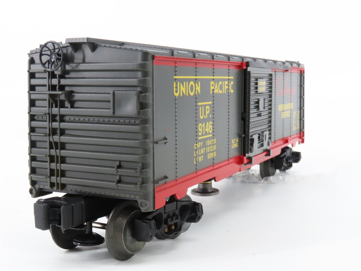 O Gauge 3-Rail Lionel 6-19821 UP Union Pacific Challenger Operating Box Car 9146