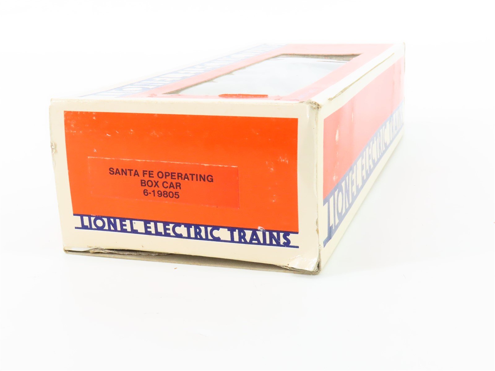 O Gauge 3-Rail Lionel 6-19805 ATSF Santa Fe Railroad Operating Box Car #19805