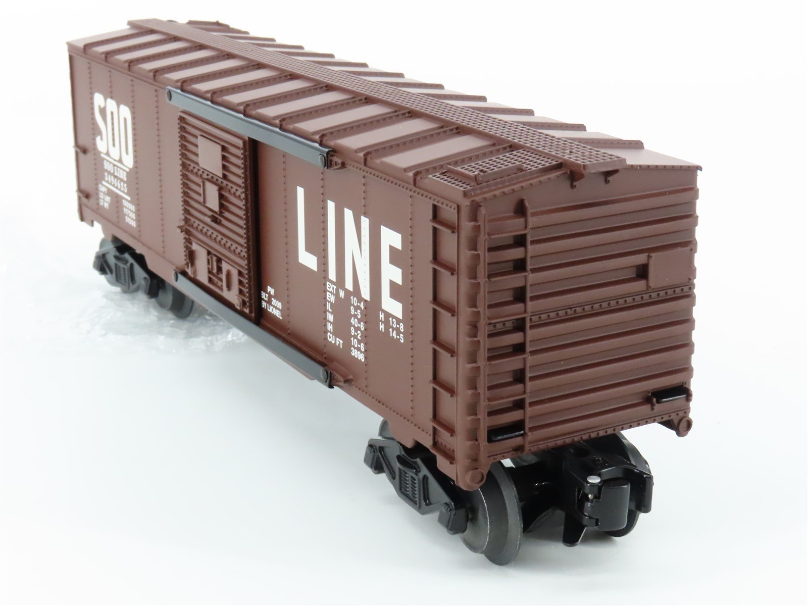 O Gauge 3-Rail Lionel Postwar 6-29888 SOO Line Operating Box Car #3494625