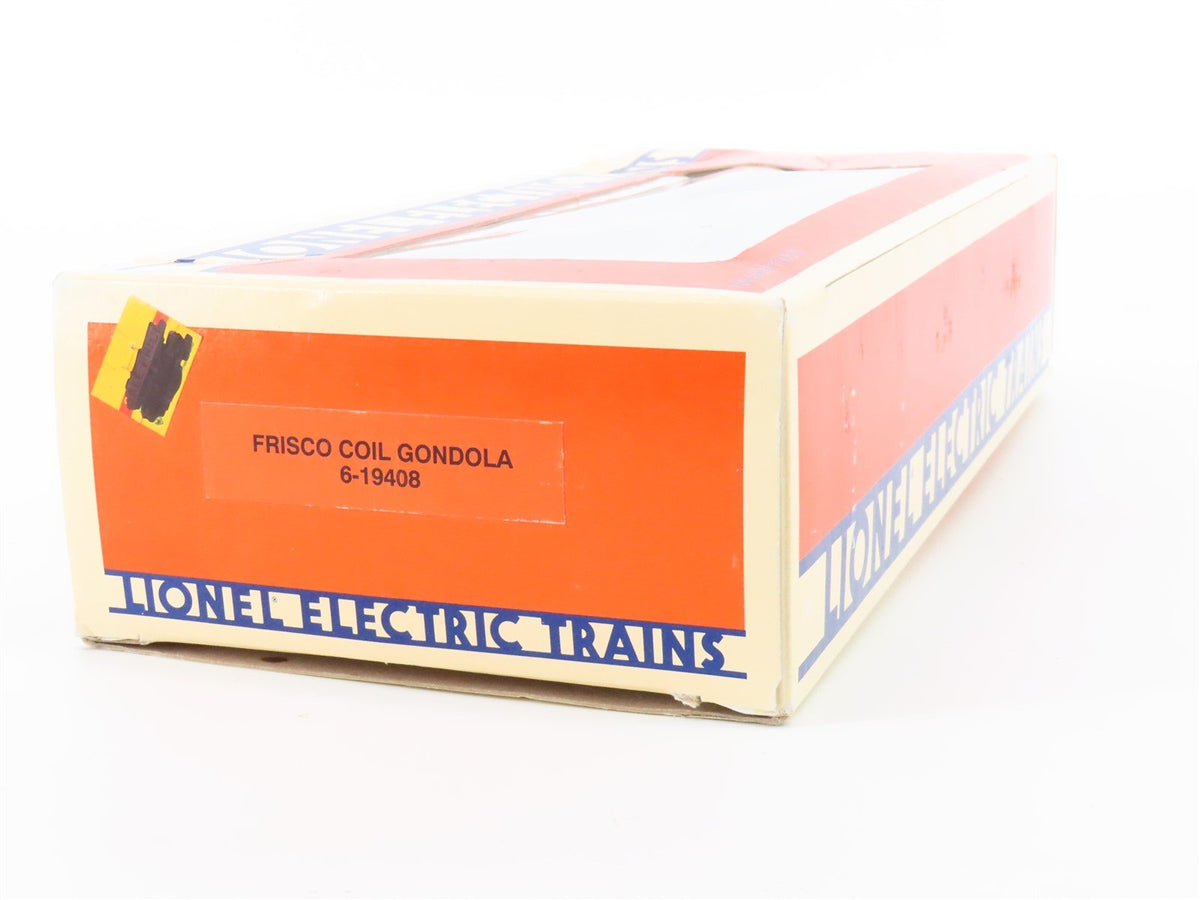 O Gauge 3-Rail Lionel 6-19408 SL-SF Frisco Railroad Coil Gondola #19408