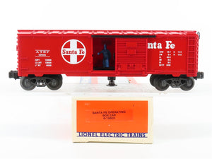 O Gauge 3-Rail Lionel 6-19805 ATSF Santa Fe Railroad Operating Box Car #19805