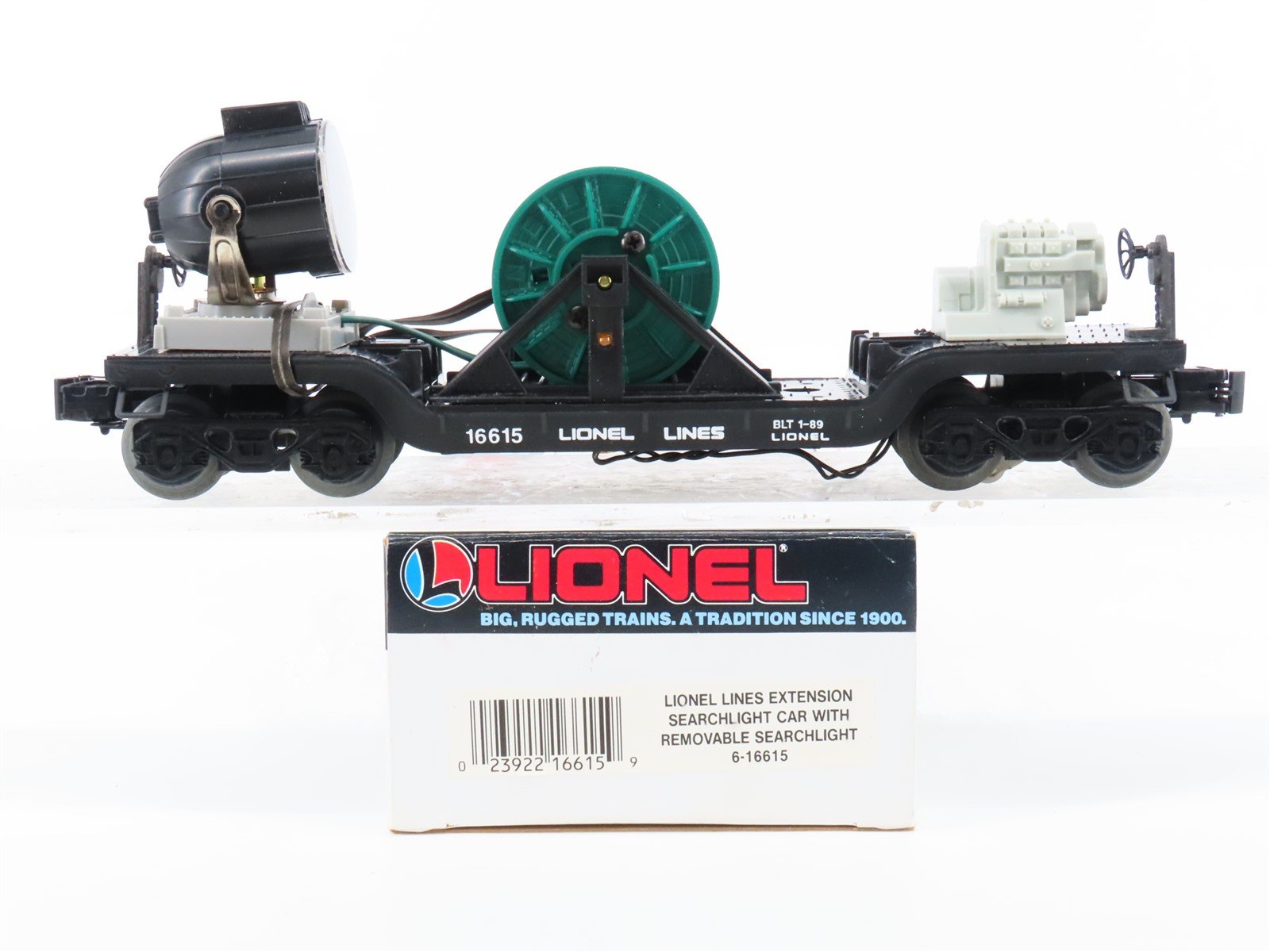 O Gauge 3-Rail Lionel 6-16615 Lionel Lines Extension Searchlight Car #16615