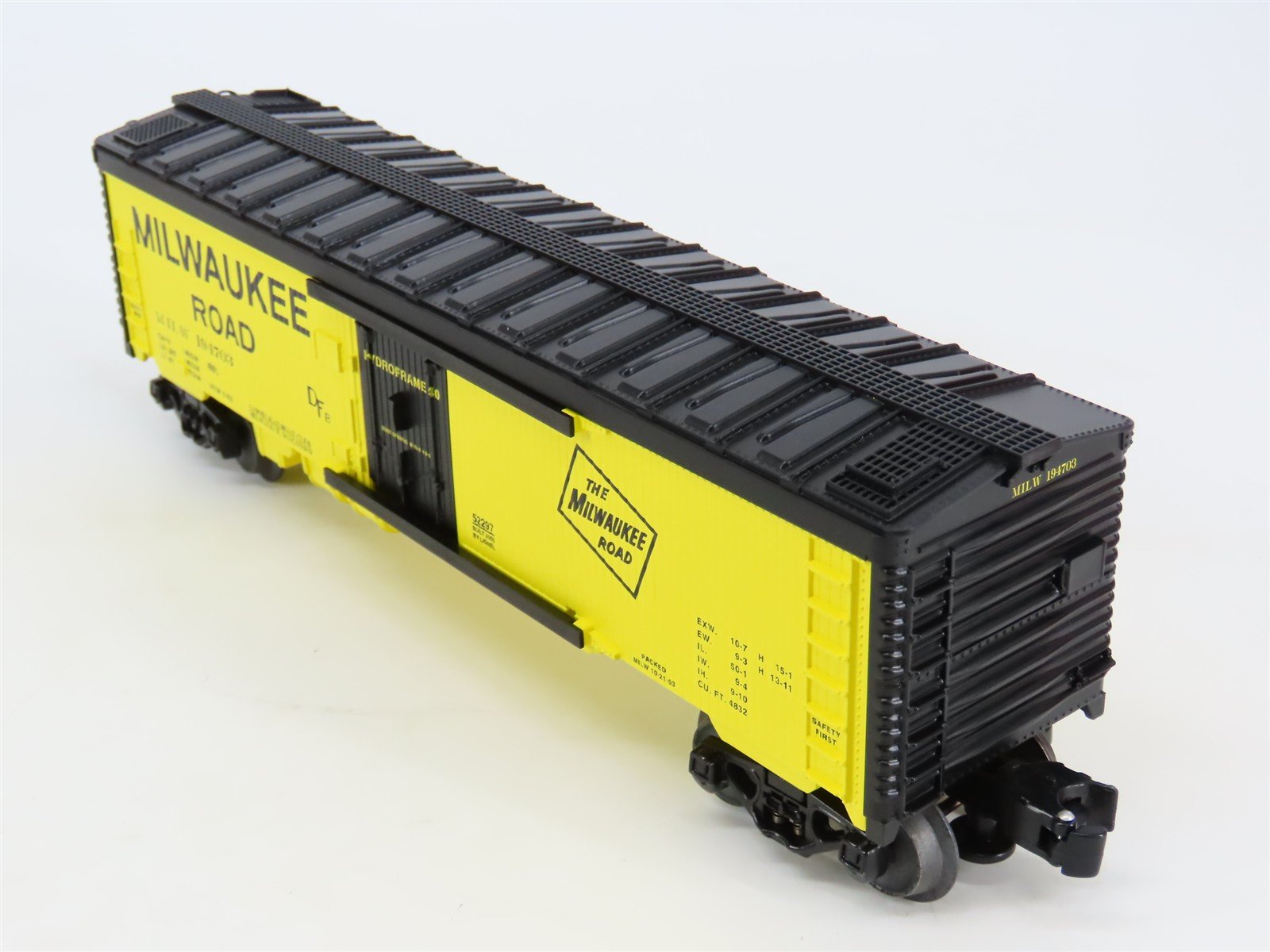 O Gauge 3-Rail Lionel 6-52297 MILW Milwaukee Lionel Railroad Club Reefer 194703