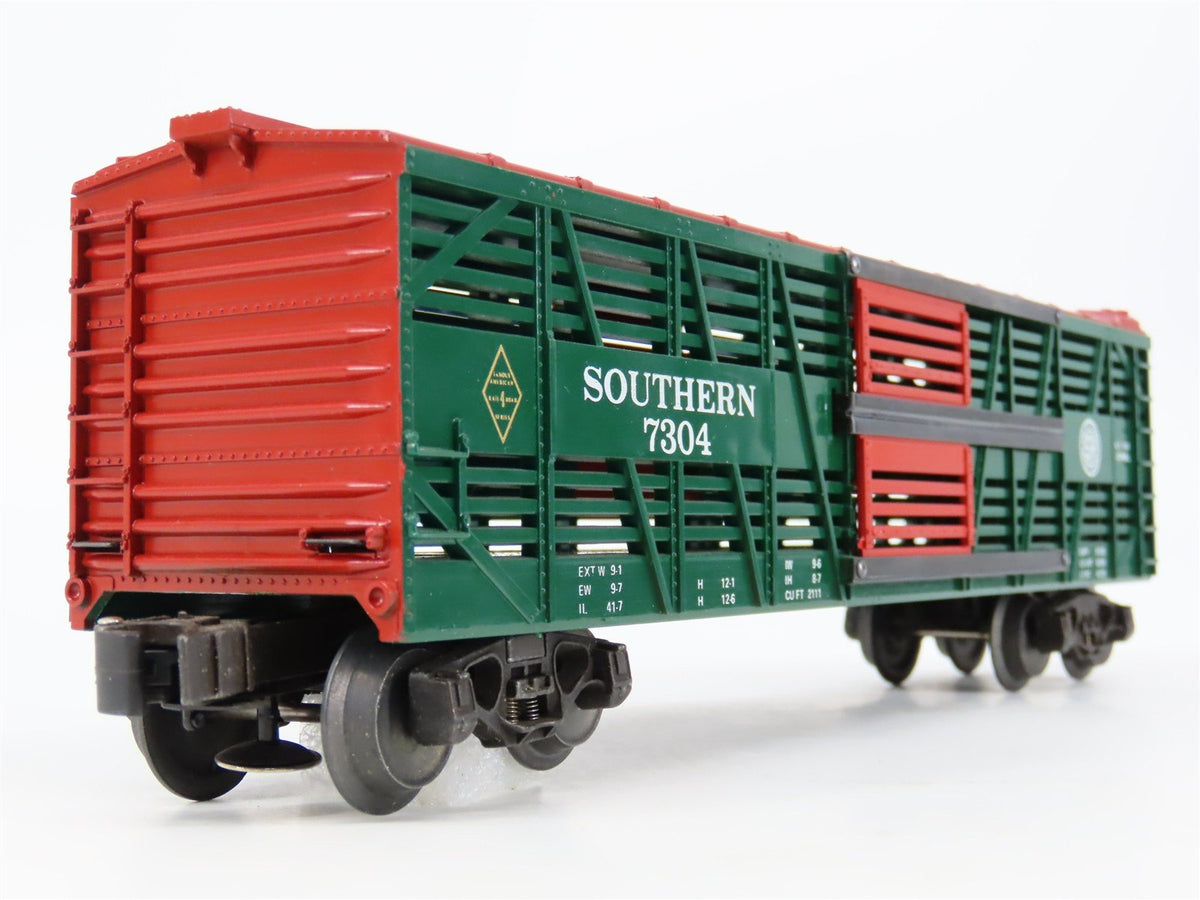 O Gauge 3-Rail Lionel 6-7304 SR Southern Double Door Stock Car #7304