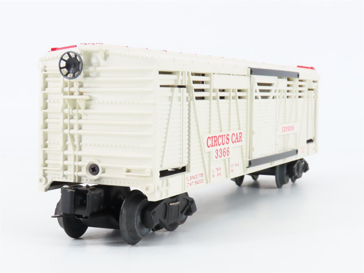 O Gauge 3-Rail Lionel 6-36703 Operating Circus Stock Car and Corral