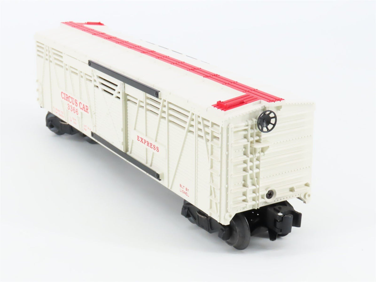O Gauge 3-Rail Lionel 6-36703 Operating Circus Stock Car and Corral