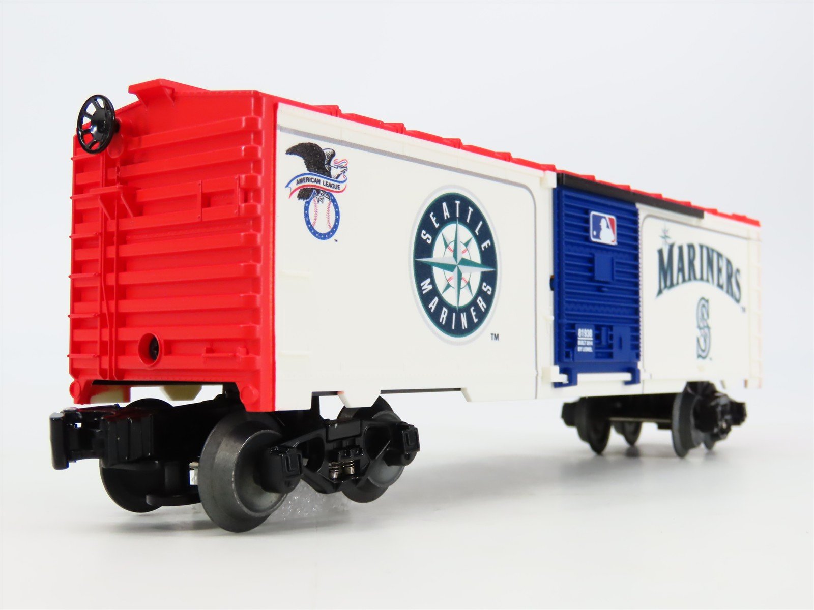 O Gauge 3-Rail Lionel 6-81938 Seattle Mariners Boxcar #81938