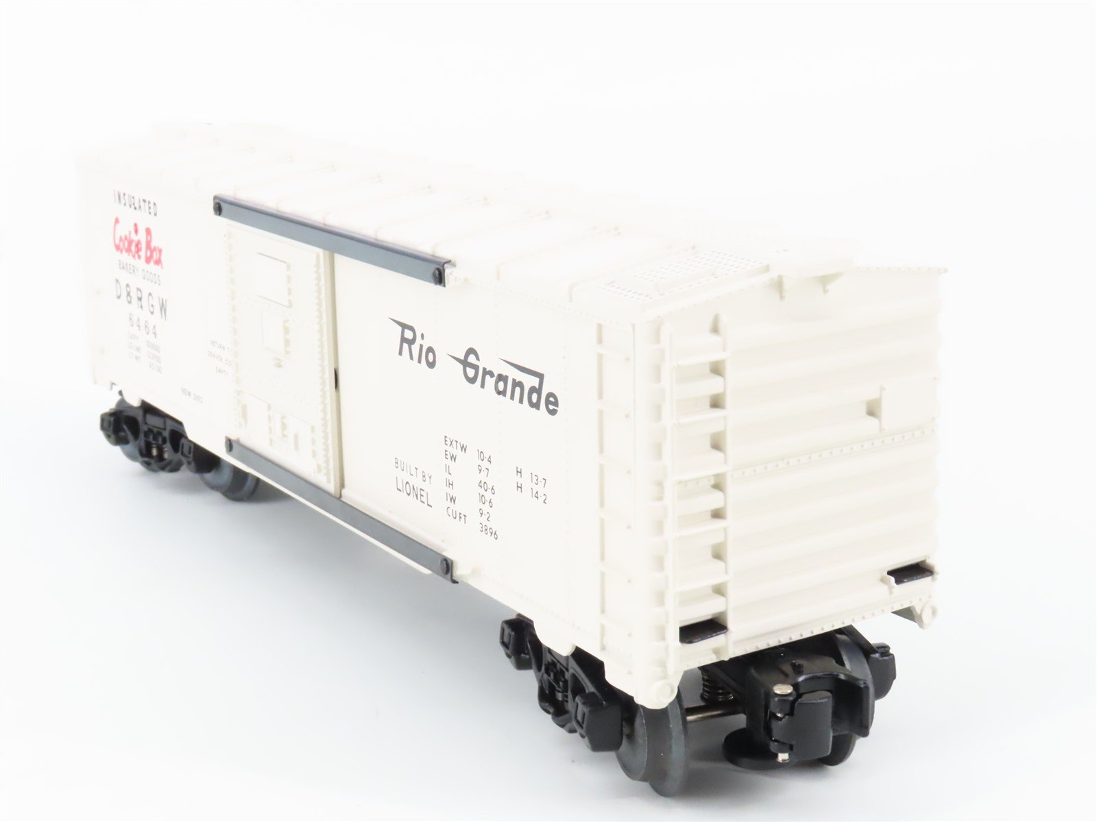 O Gauge 3-Rail Lionel 6-39242 6464 Archive SOO, D&RGW, DSS&A Box Car 3 Pack