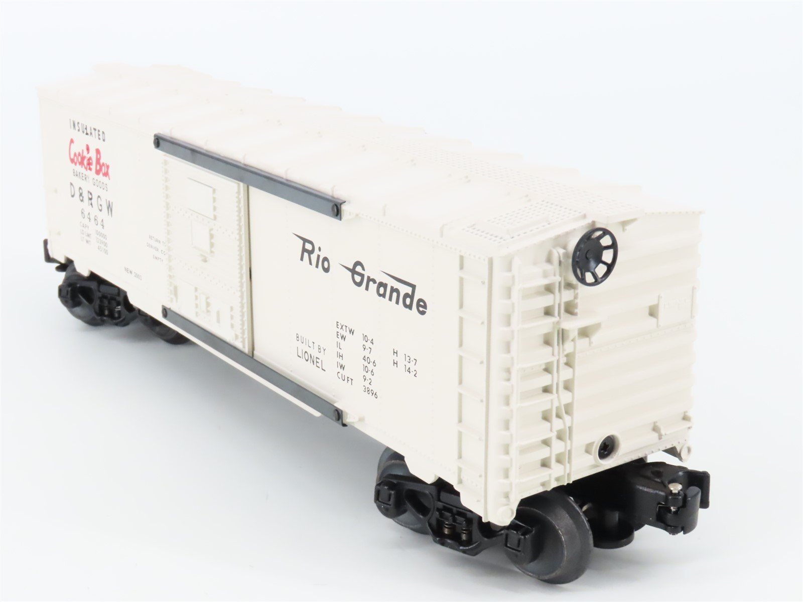 O Gauge 3-Rail Lionel 6-39242 6464 Archive SOO, D&RGW, DSS&A Box Car 3 Pack