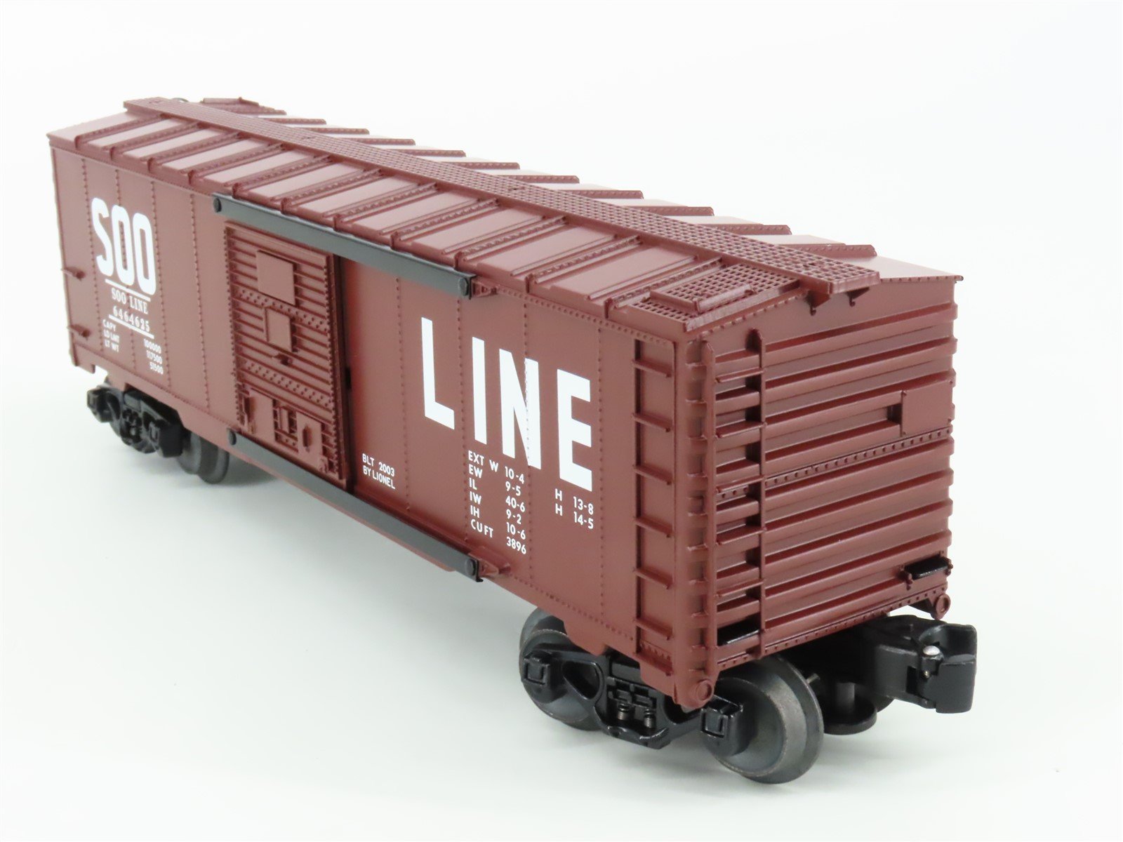 O Gauge 3-Rail Lionel 6-39242 6464 Archive SOO, D&RGW, DSS&A Box Car 3 Pack
