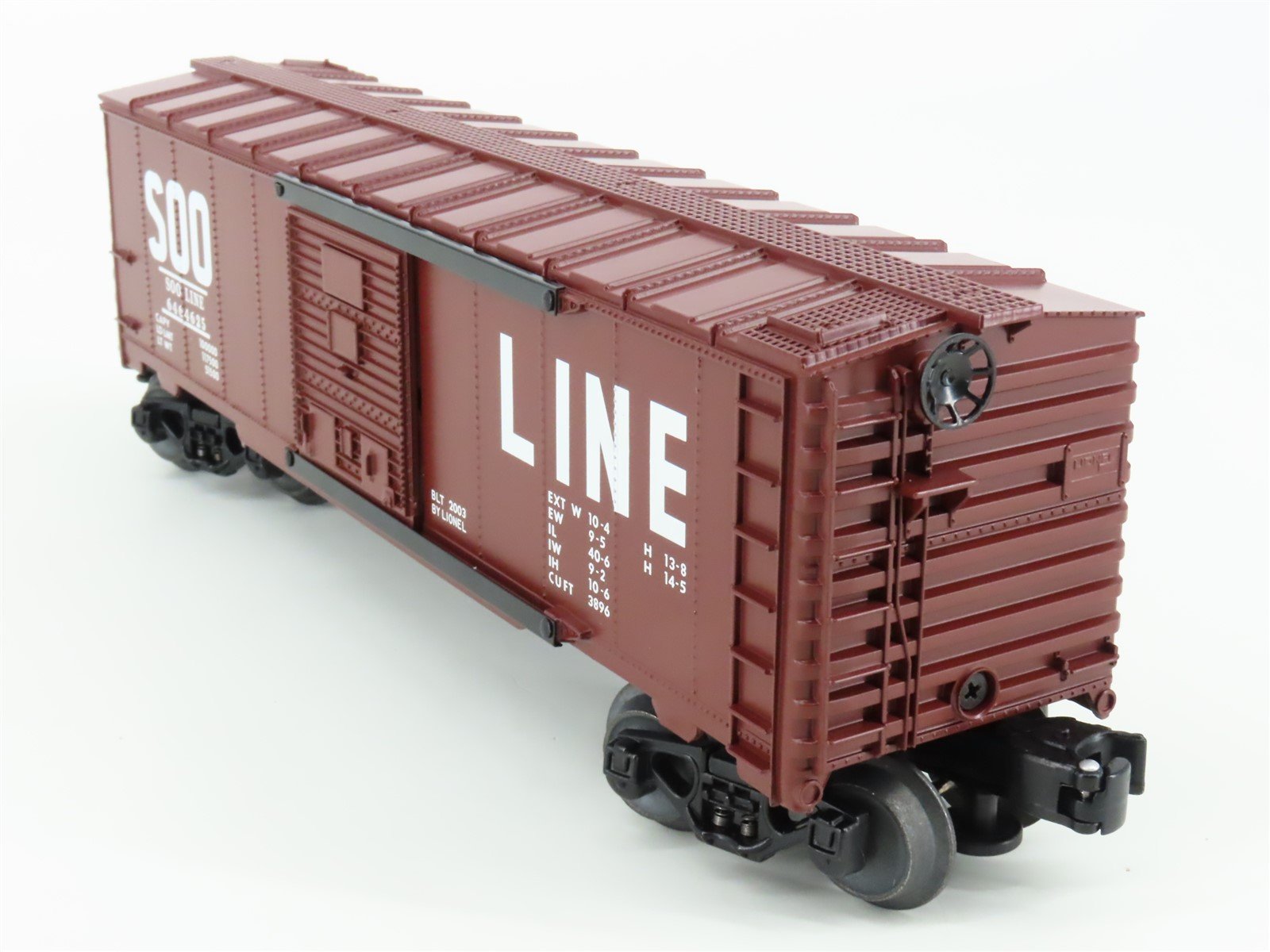 O Gauge 3-Rail Lionel 6-39242 6464 Archive SOO, D&RGW, DSS&A Box Car 3 Pack