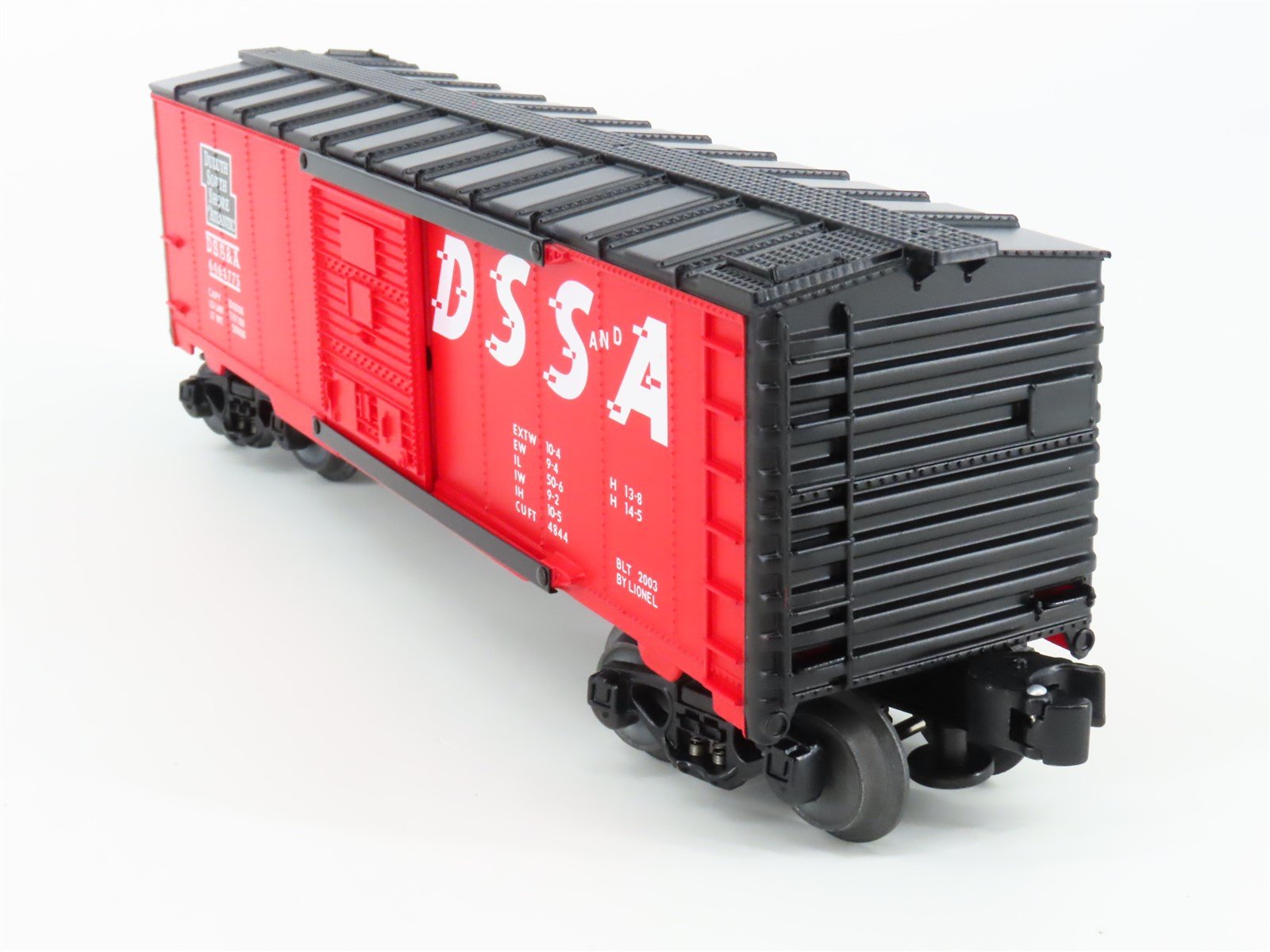 O Gauge 3-Rail Lionel 6-39242 6464 Archive SOO, D&RGW, DSS&A Box Car 3 Pack