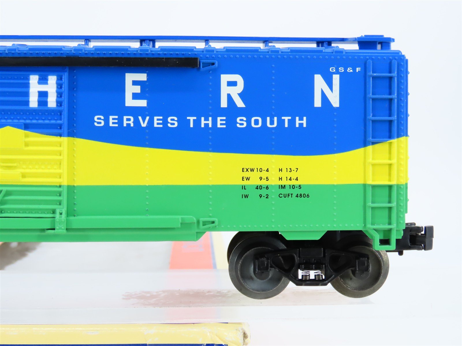 O Gauge 3-Rail Lionel 6-29257 SR Southern Wave Box Car #9464-199