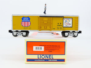 O Gauge 3-Rail Lionel 6-26854 UP Union Pacific Walking Brakeman Boxcar #26854