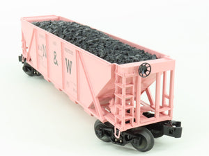 O Gauge 3-Rail Lionel 6464 6-19357 N&W Norfolk & Western 4 Bay Hopper w/Load