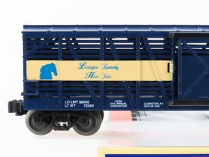 O Gauge 3-Rail Lionel L&N Lexington Kentucky Horse Sales Stock Car #2001