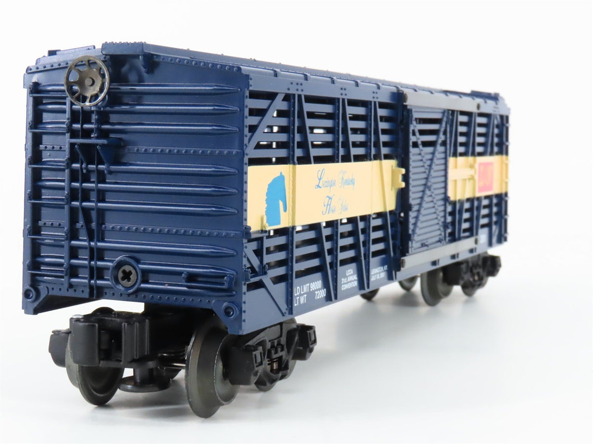 O Gauge 3-Rail Lionel L&amp;N Lexington Kentucky Horse Sales Stock Car #2001