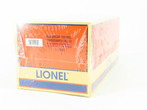 O Gauge 3-Rail Lionel 6-29281 6464 CNJ, LV Overstamped Boxcar 2 pack--Sealed