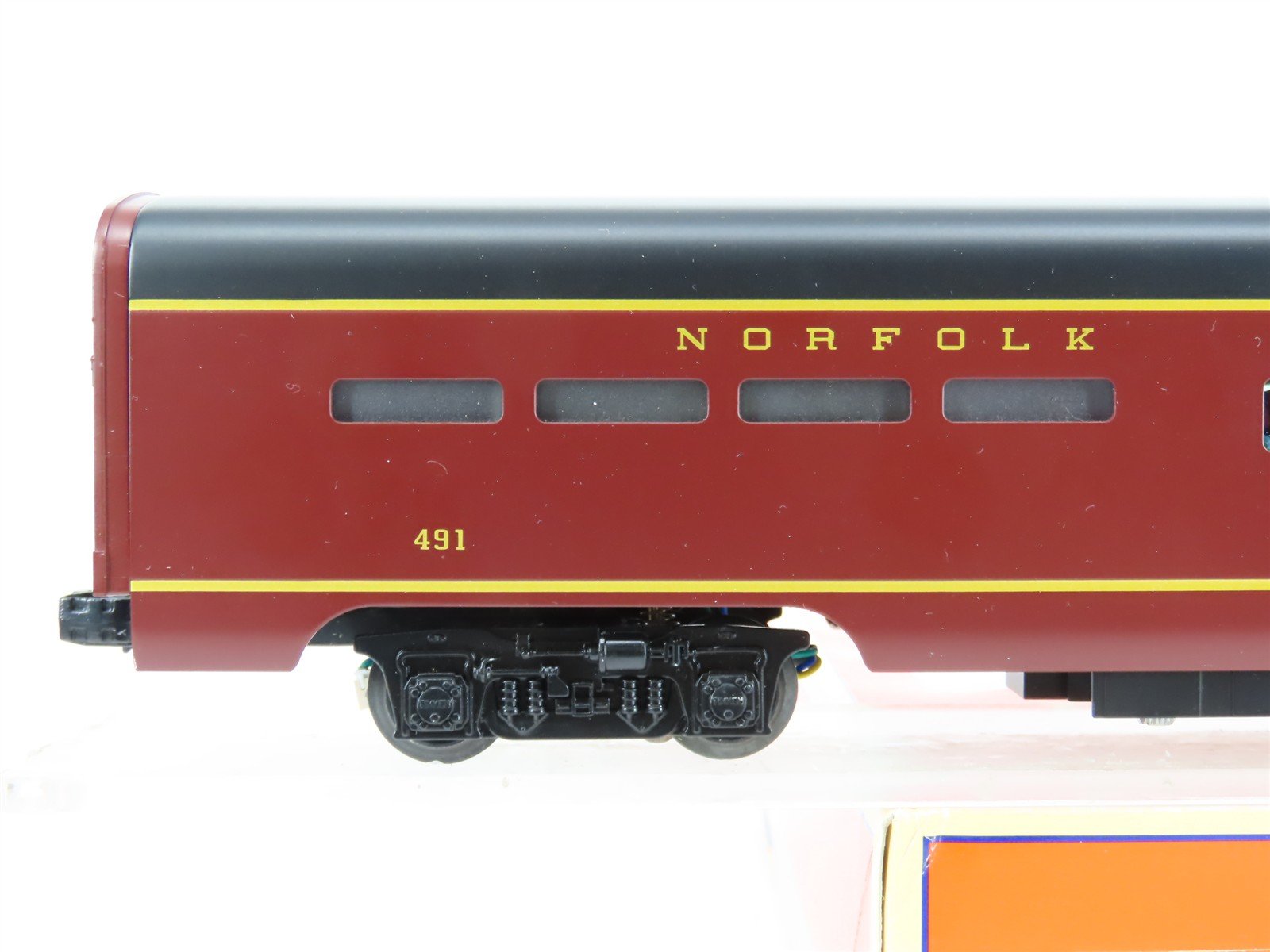 O Gauge 3-Rail Lionel 6-15384 N&W Powhatan Arrow Stationsounds Diner Passenger