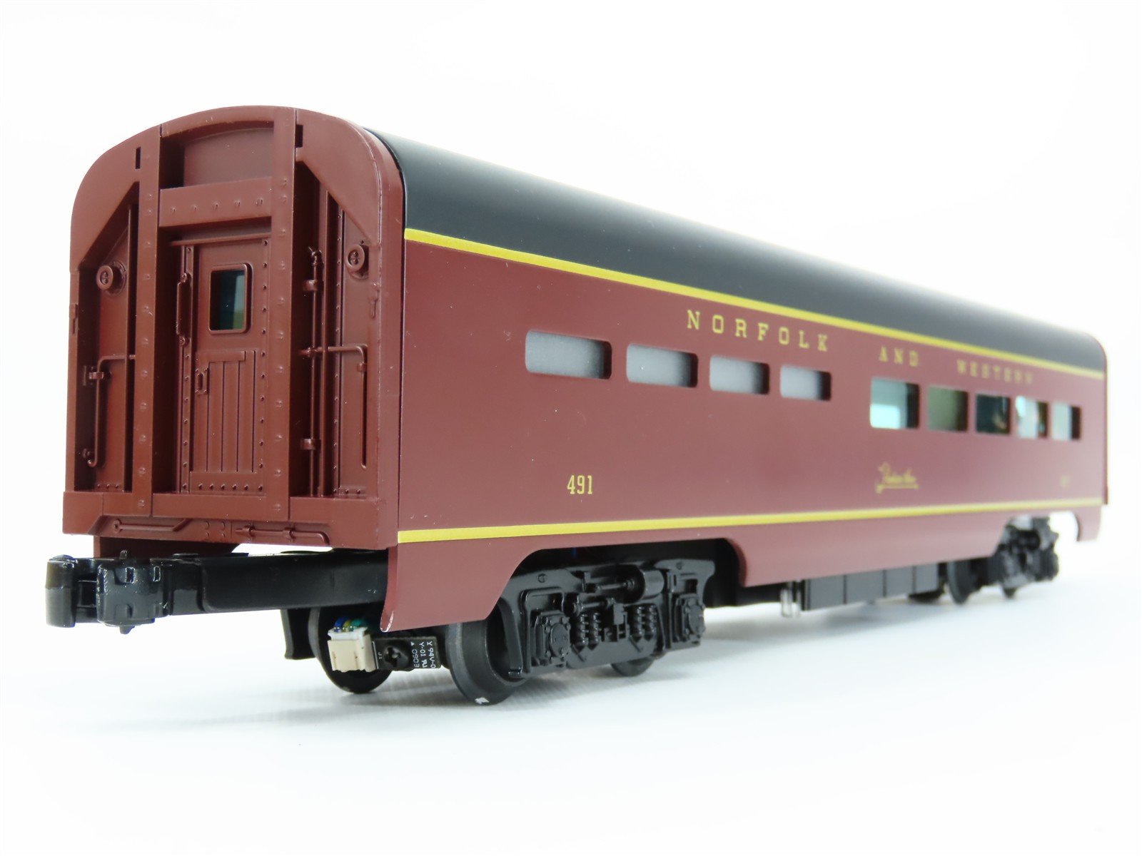 O Gauge 3-Rail Lionel 6-15384 N&W Powhatan Arrow Stationsounds Diner Passenger