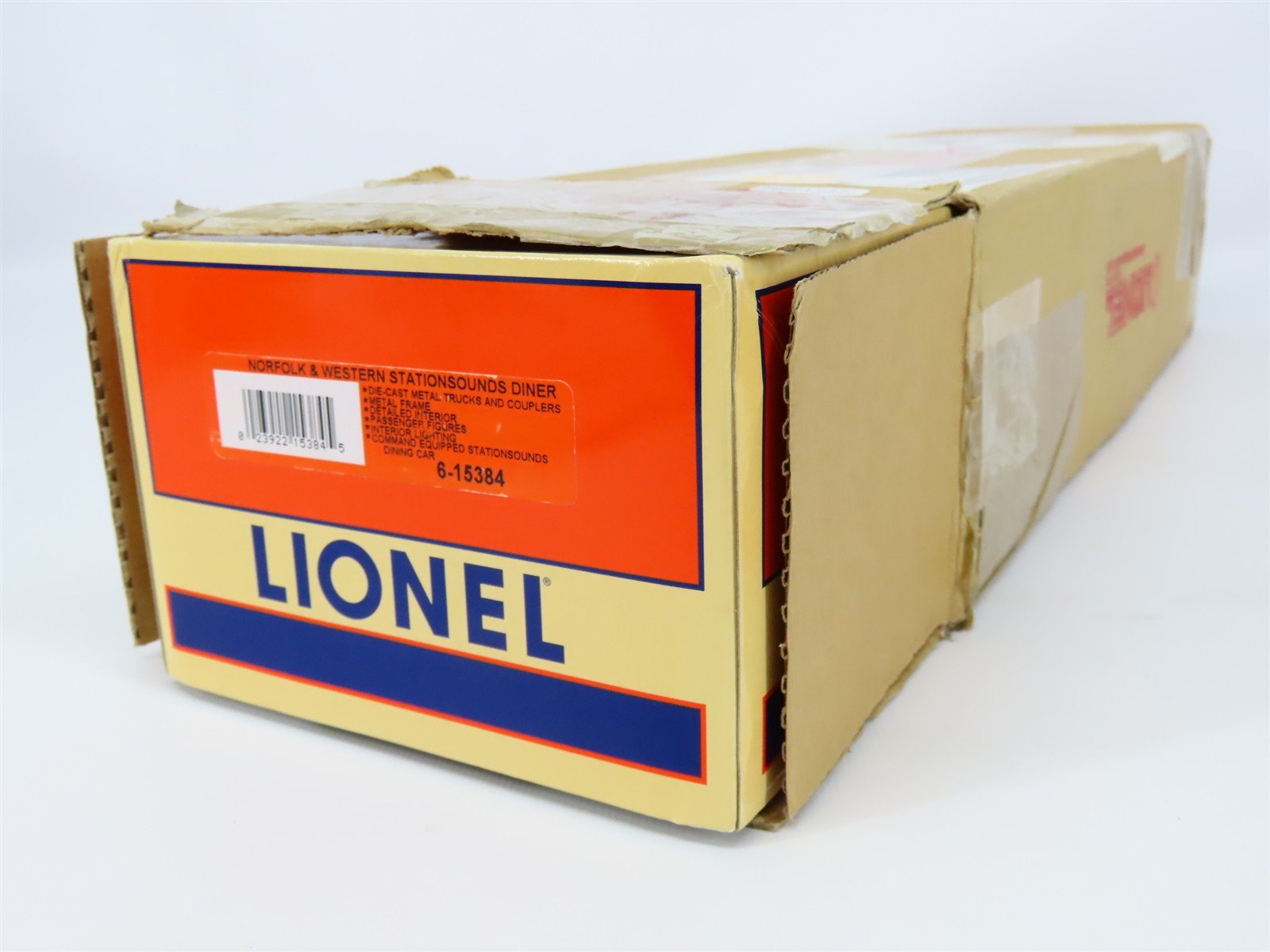 O Gauge 3-Rail Lionel 6-15384 N&W Powhatan Arrow Stationsounds Diner Passenger