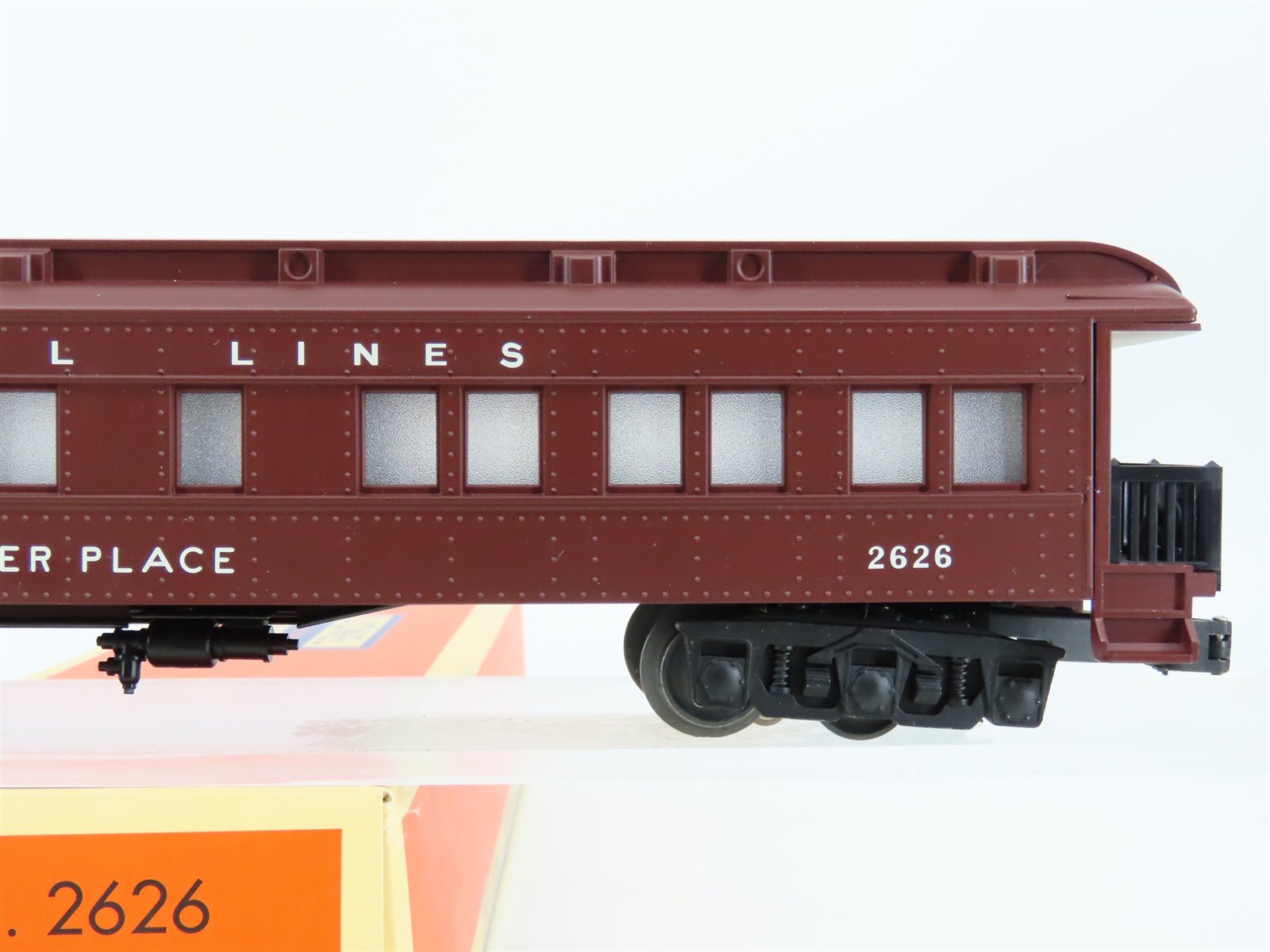 O Gauge 3-Rail Lionel 2626 Lionel Lines Sager Place Observation Passenger Car