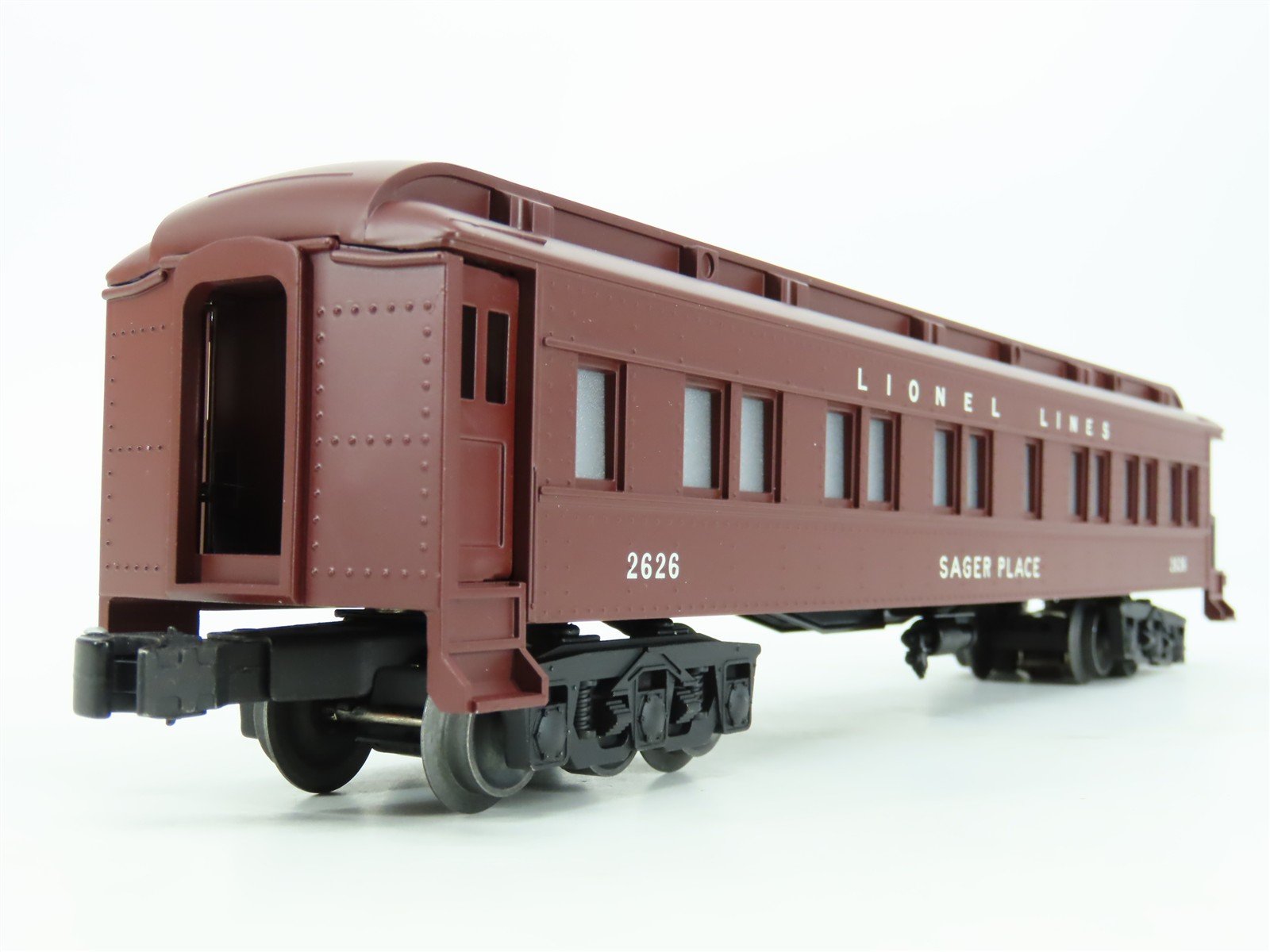 O Gauge 3-Rail Lionel 2626 Lionel Lines Sager Place Observation Passenger Car