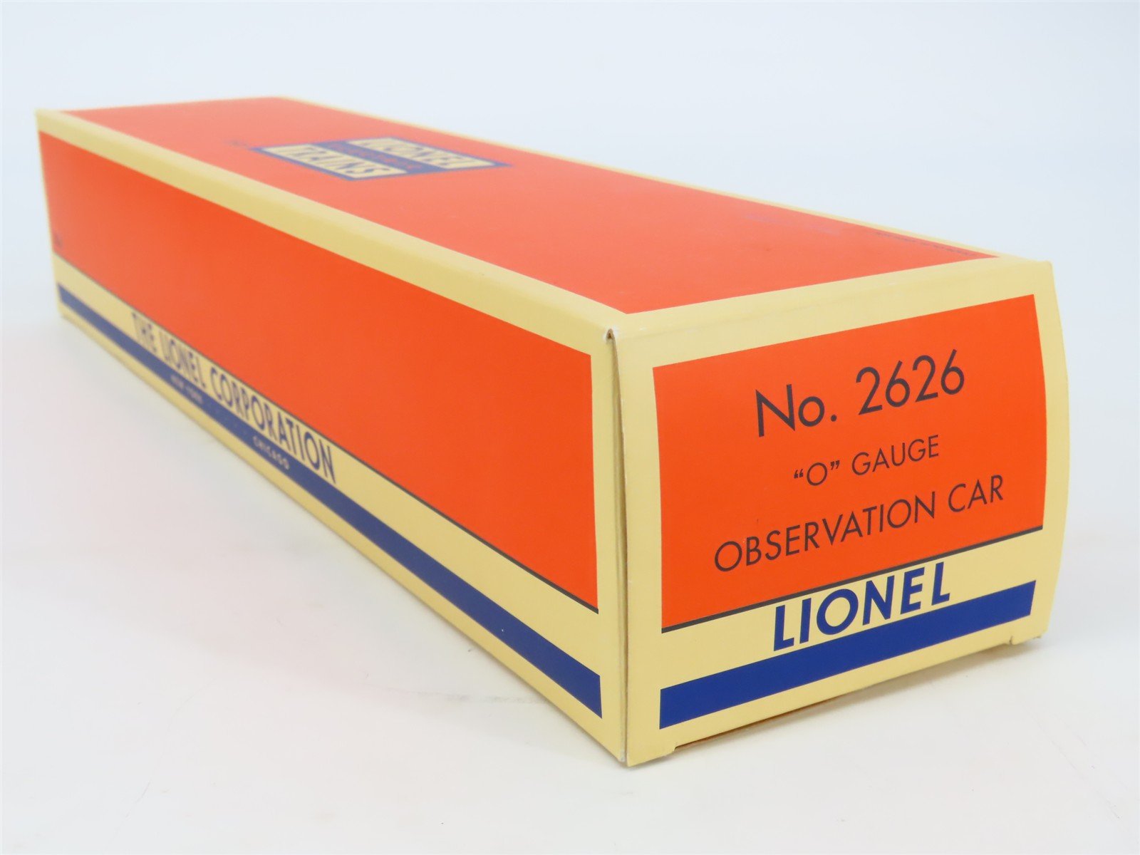 O Gauge 3-Rail Lionel 2626 Lionel Lines Sager Place Observation Passenger Car