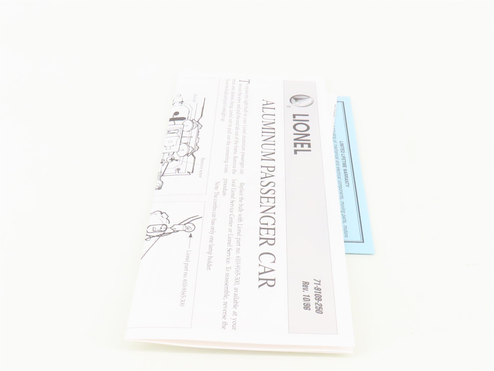 O Gauge 3-Rail Lionel 6-19181 GN Empire Builder Vista Dome Passenger Car #1394