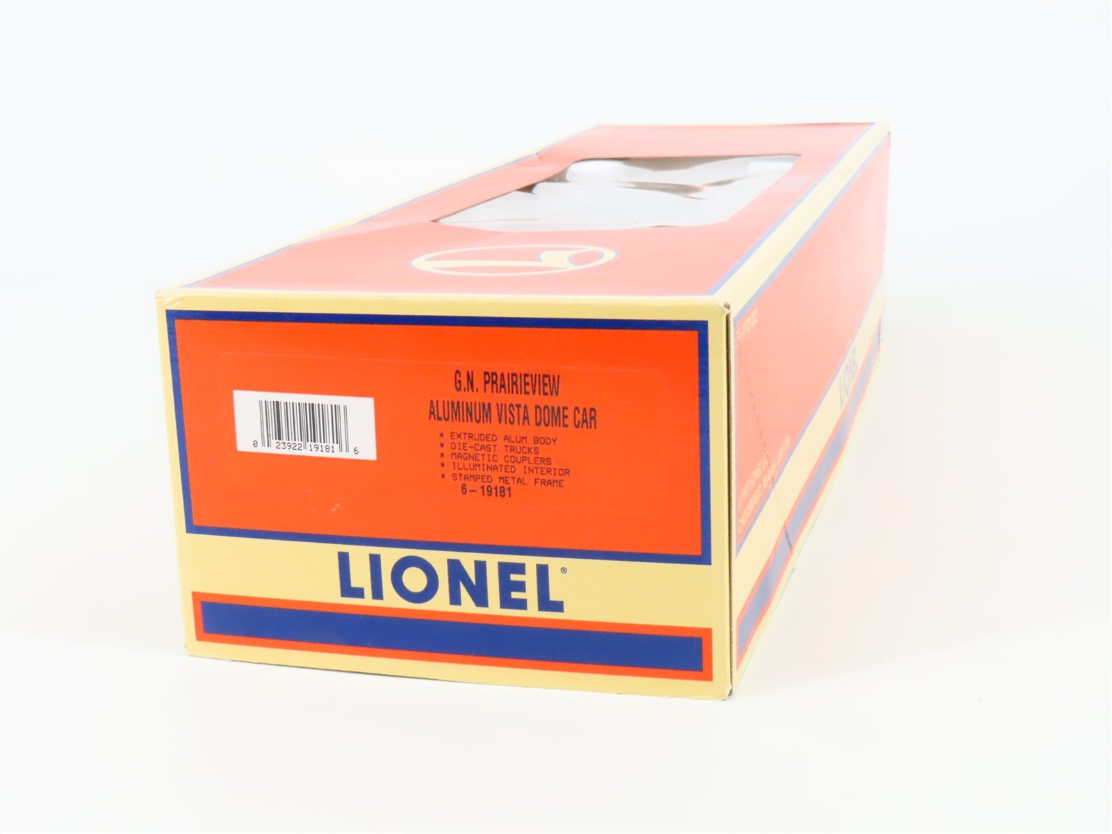 O Gauge 3-Rail Lionel 6-19181 GN Empire Builder Vista Dome Passenger Car #1394