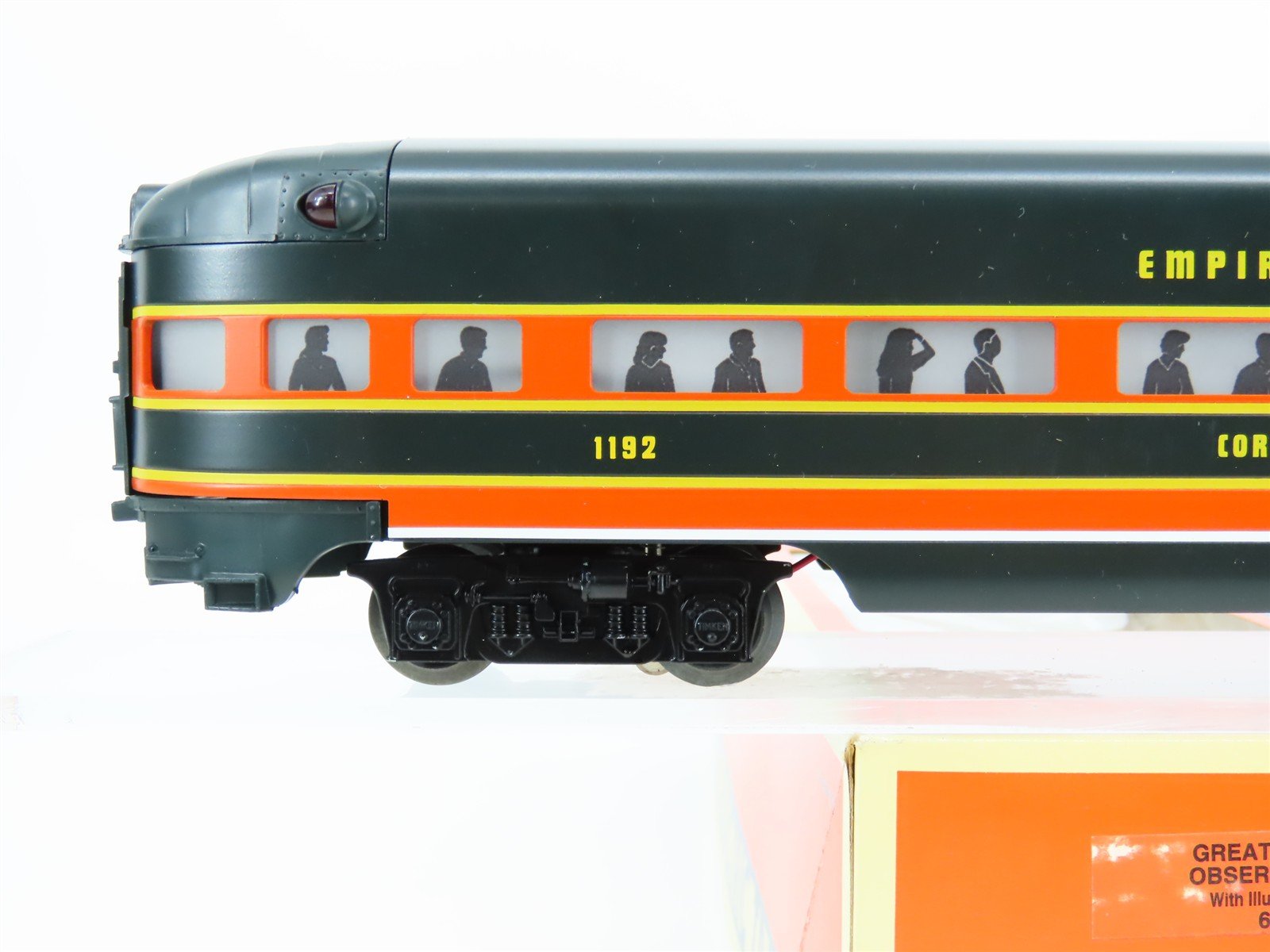 O Gauge 3-Rail Lionel 6-19120 GN Great Northern Observation Passenger Car #1192
