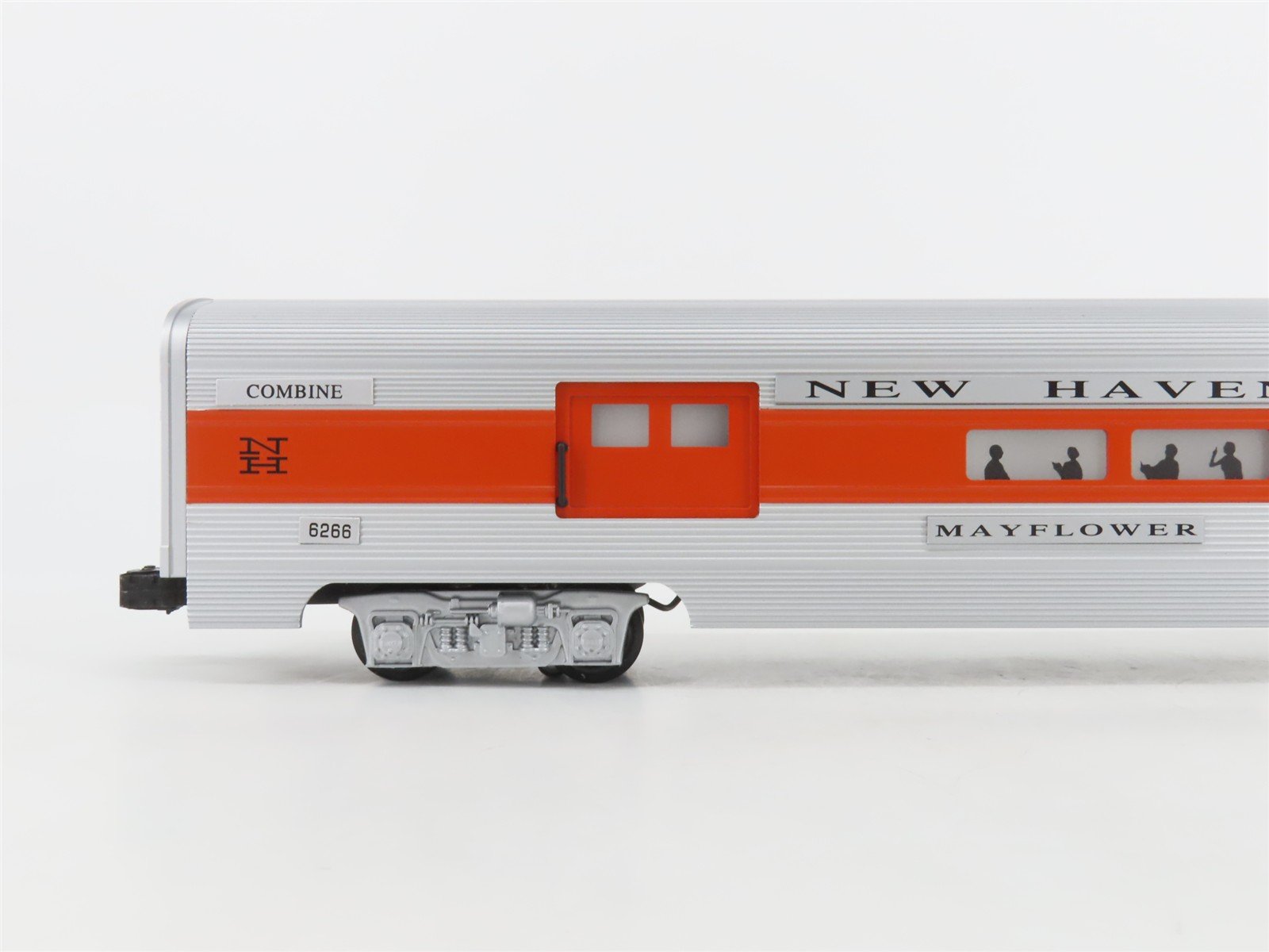 O Gauge 3-Rail Williams 43012 NH New Haven Combine/Diner Passenger 2-Car Set