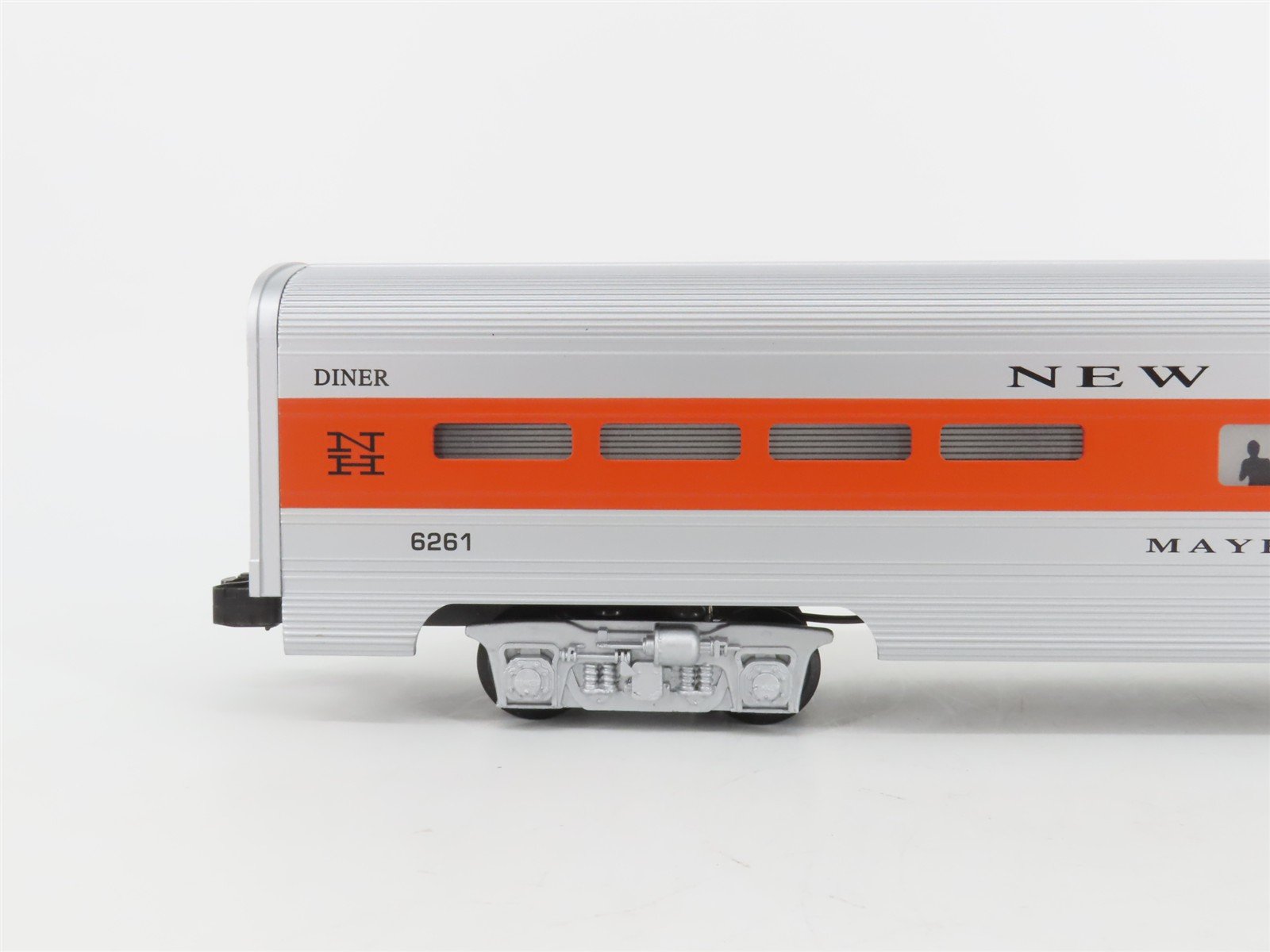 O Gauge 3-Rail Williams 43012 NH New Haven Combine/Diner Passenger 2-Car Set