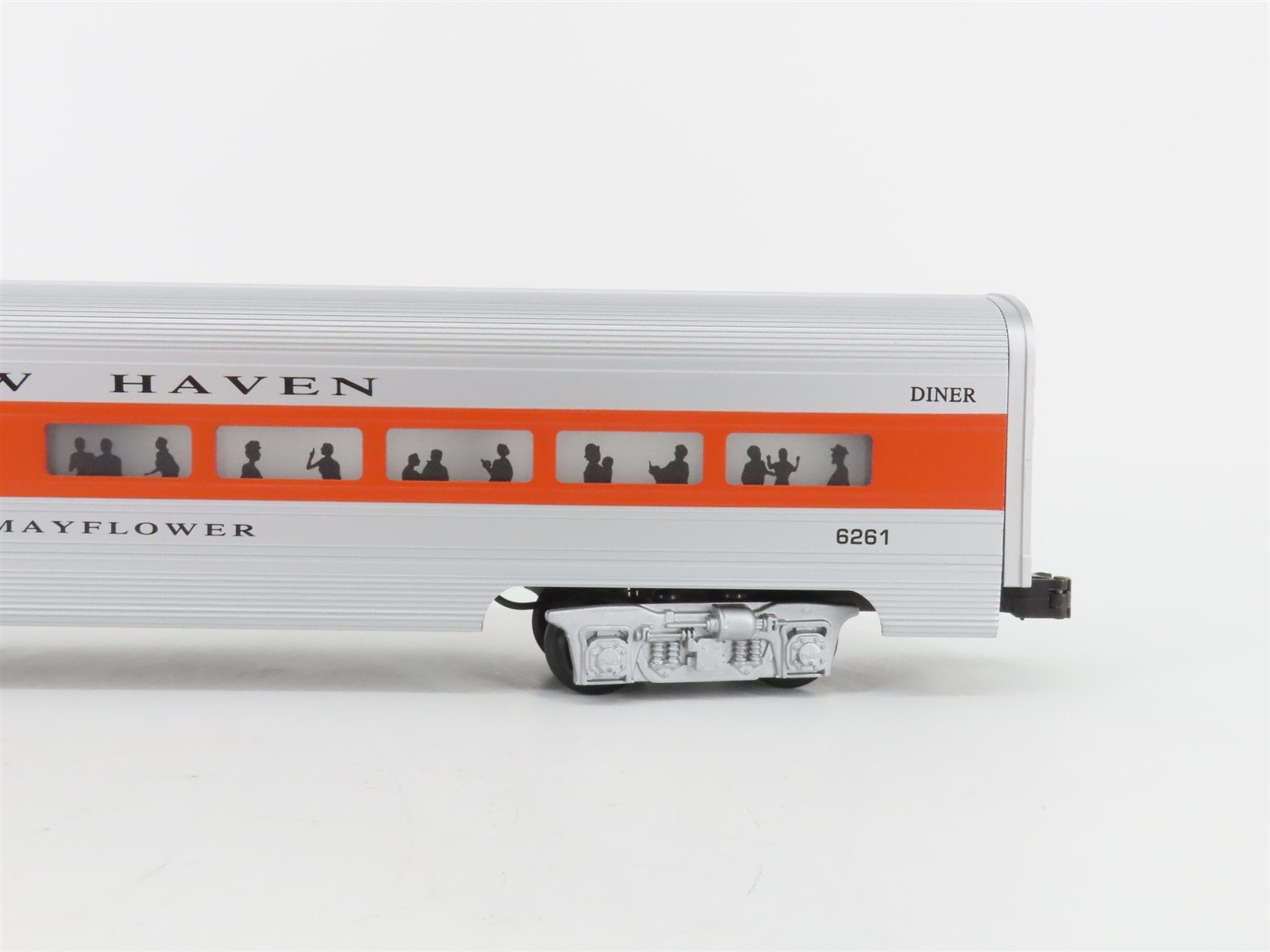 O Gauge 3-Rail Williams 43012 NH New Haven Combine/Diner Passenger 2-Car Set