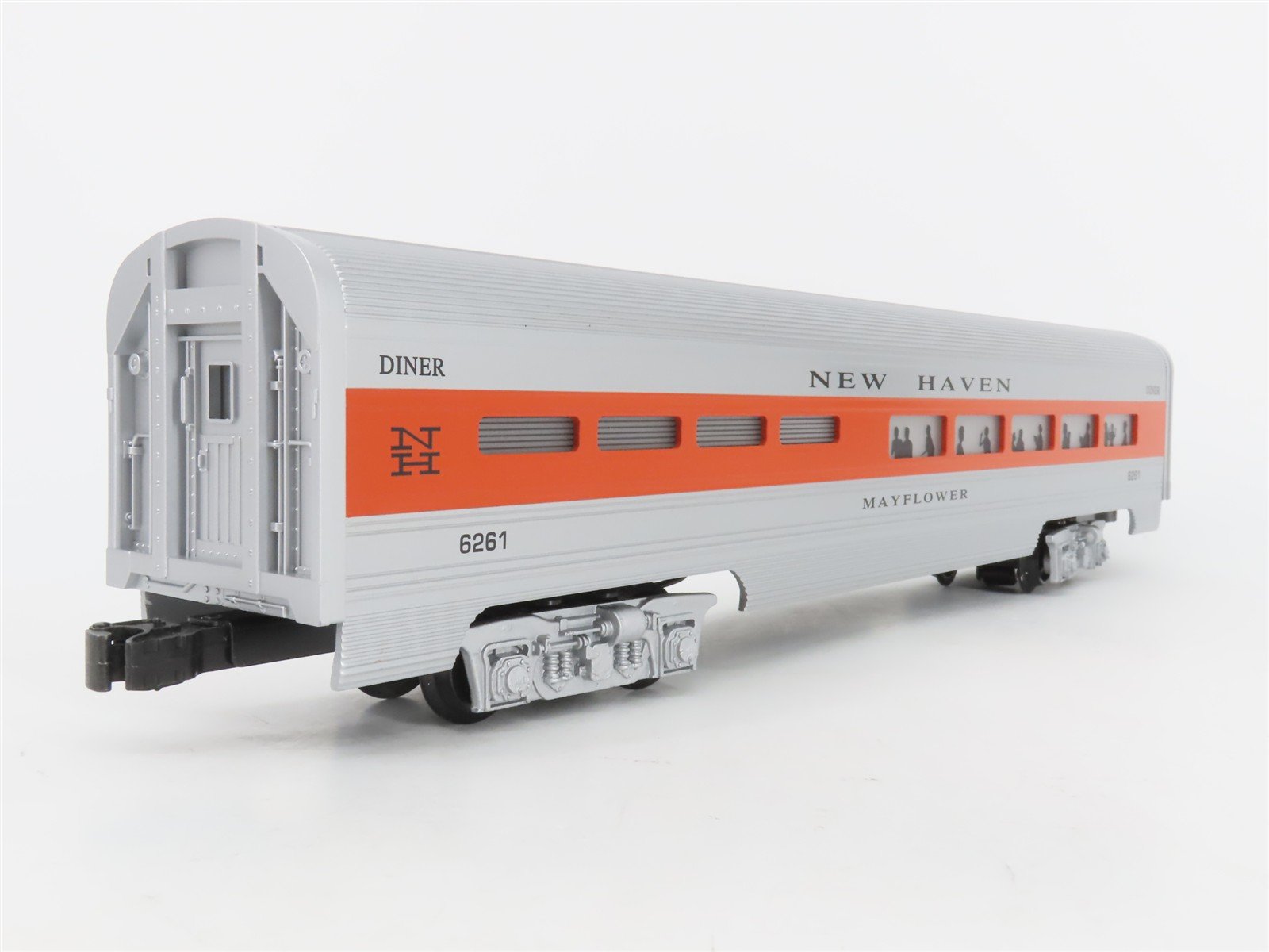 O Gauge 3-Rail Williams 43012 NH New Haven Combine/Diner Passenger 2-Car Set