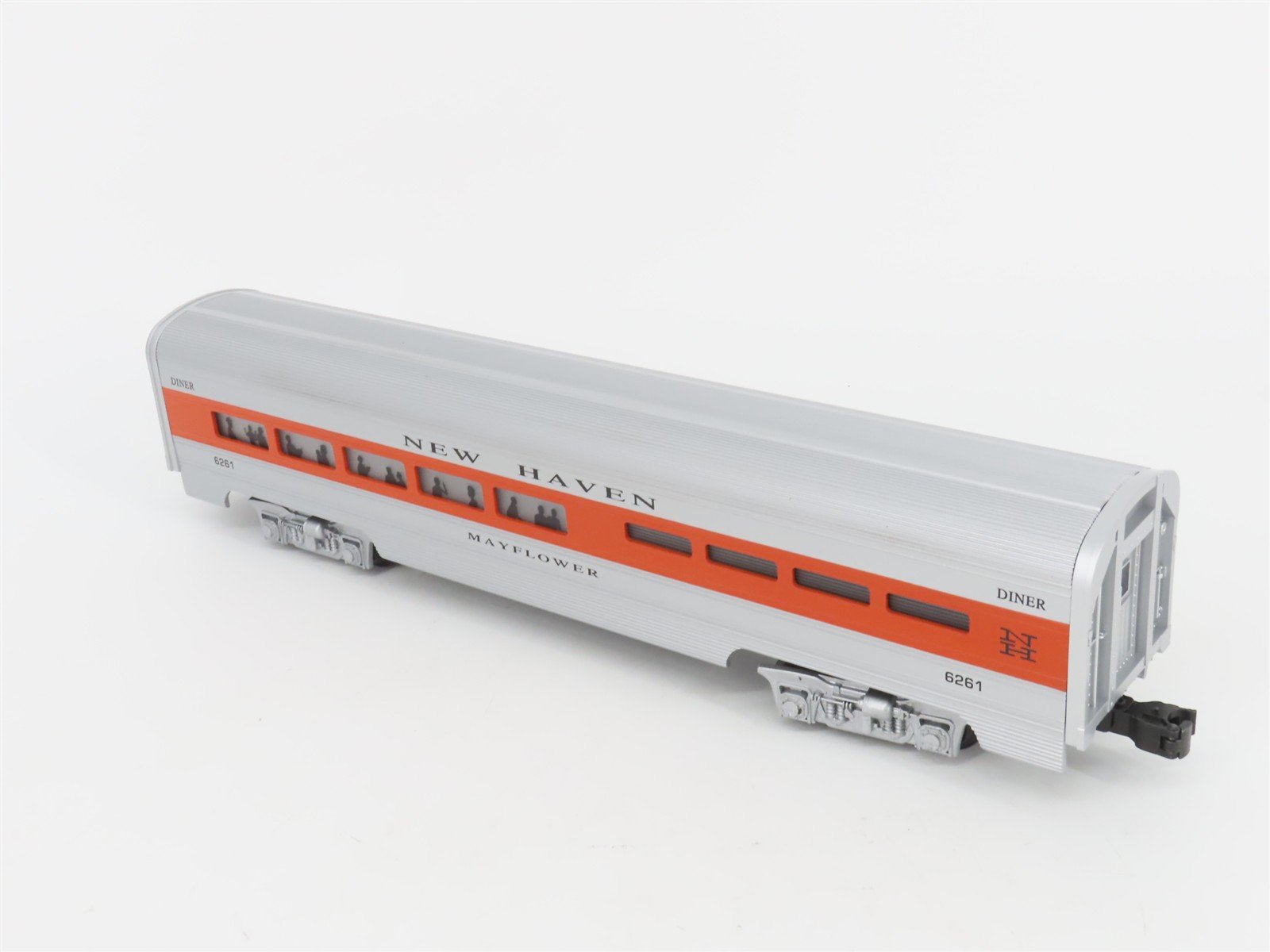 O Gauge 3-Rail Williams 43012 NH New Haven Combine/Diner Passenger 2-Car Set